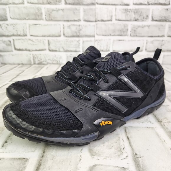 New Balance MT10 Minimus Men\'s Size 13 D Black Gray Barefoot Trail Running Shoes main image 4